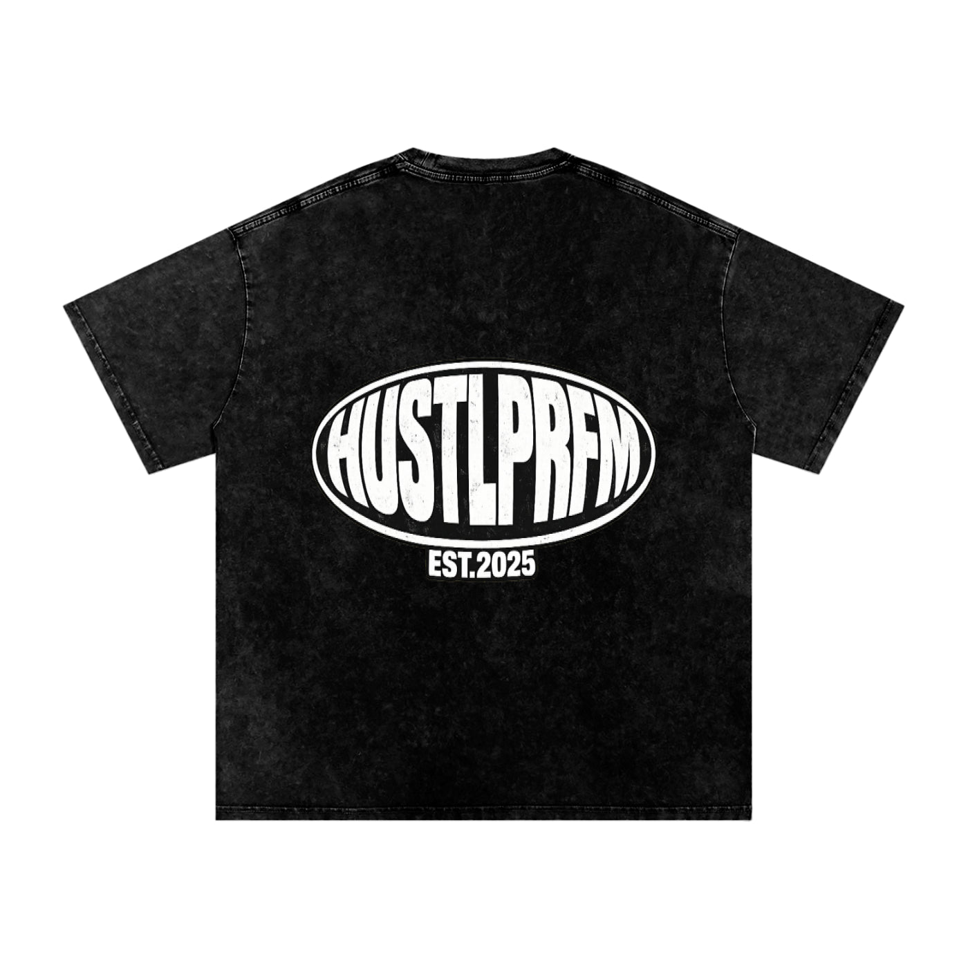 BLACKOUT HUSTLPRFM Snow-Wash Oversized T-Shirt